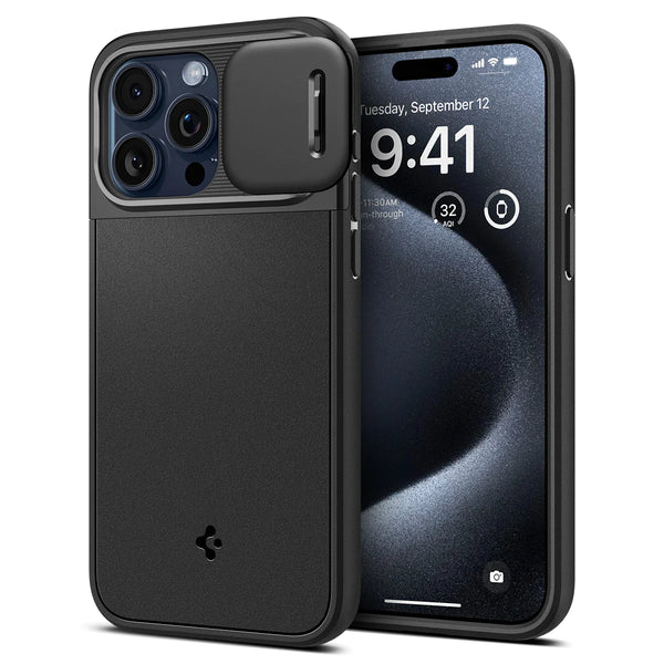 Spigen Optik Armor (MagFit) Case iPhone 15 Pro Max