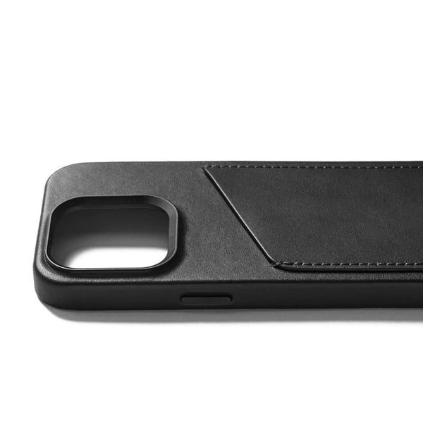 Mujjo Full Leather Wallet Case iPhone 15 Pro