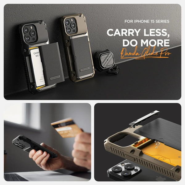 VRS Design Damda Glide Pro Case iPhone 15 Plus
