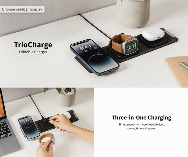 Switcheasy Triocharge - Portable 3 in 1 Charger