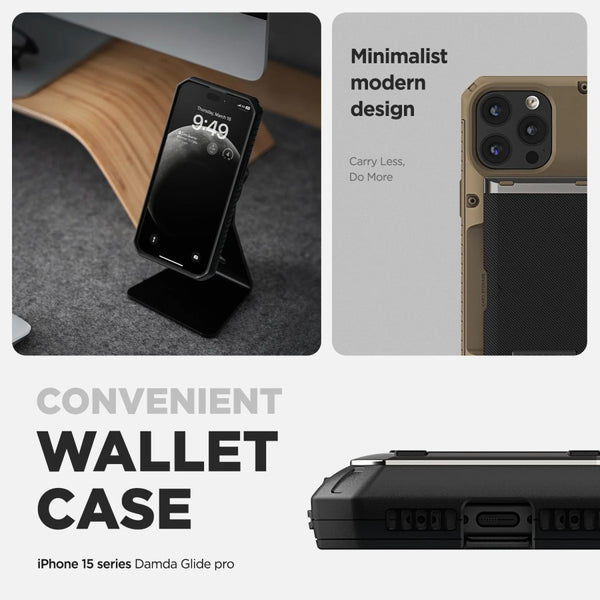 VRS Design Damda Glide Pro Case iPhone 15
