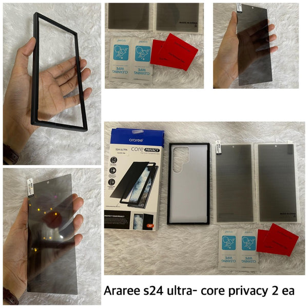Araree Core Privacy Tempered Glass Galaxy S24 Ultra