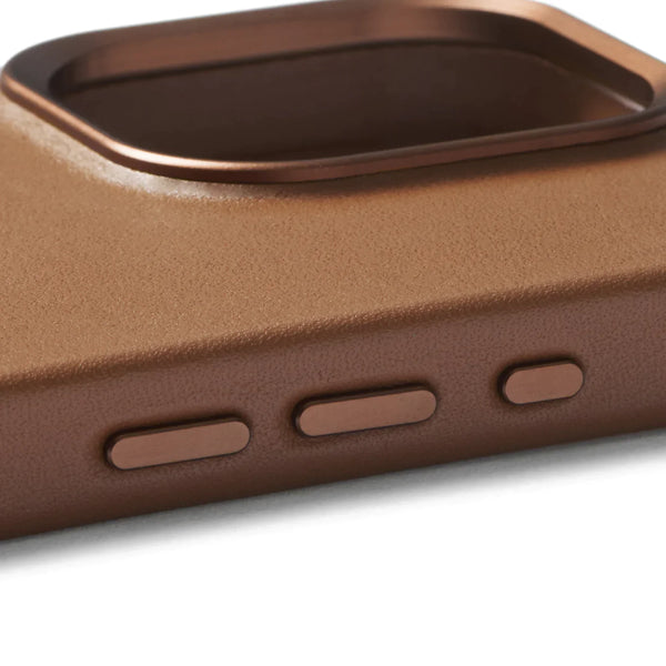 Mujjo Full Leather Magsafe Case iPhone 15 Pro