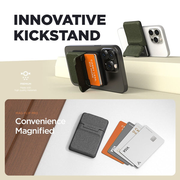 VRS Design Mag Flip iPhone Wallet