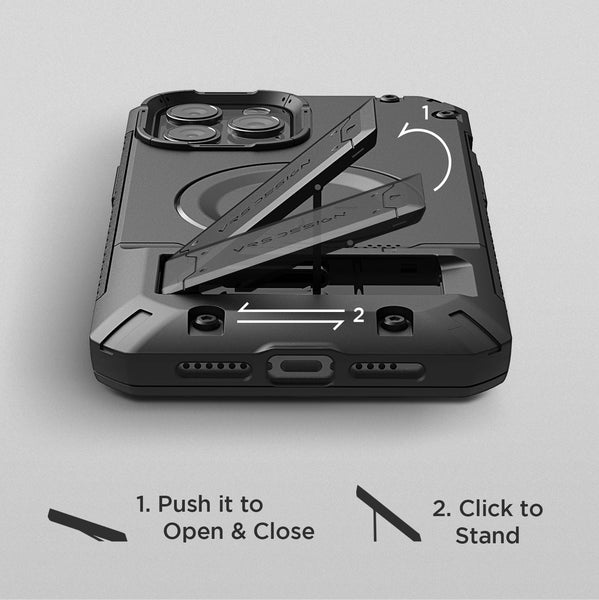 VRS Design Quickstand Pro for Magsafe iPhone 12 Pro Max