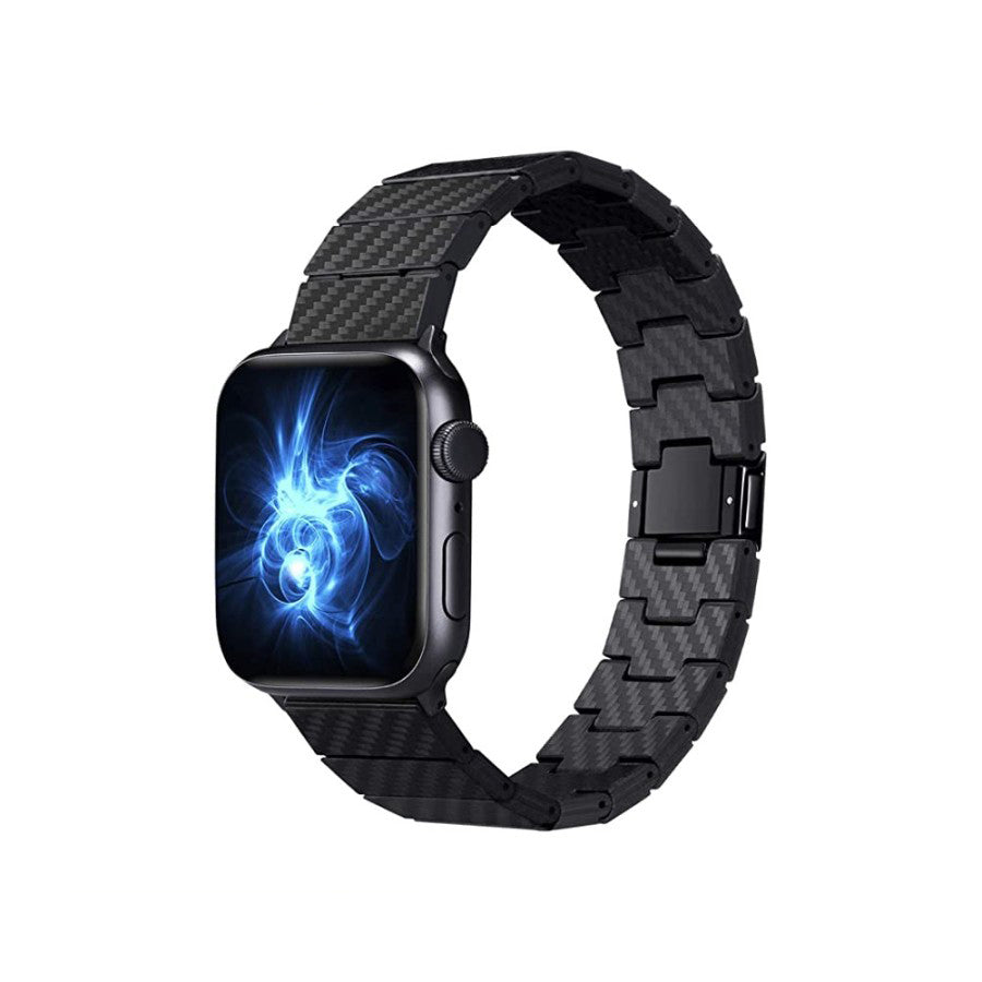 Carbon Steel Apple Watch Band