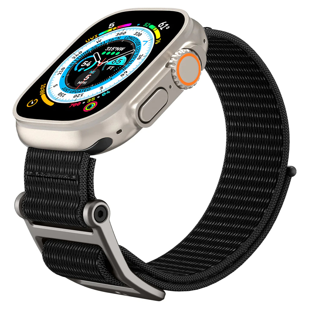 Apple Watch Ultra 2 band black SPIGEN DURAPRO FLEX (49mm) AllForMobile
