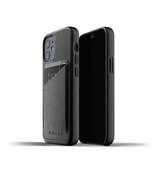 Mujjo Leather Wallet Case iPhone 12 Mini
