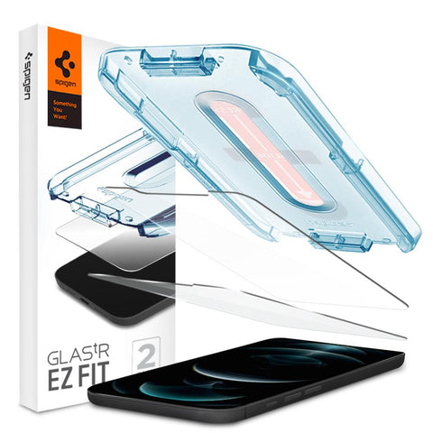 Spigen EZ FIT GLAS.tR SLIM Screen Protector iPhone 12 Pro Max